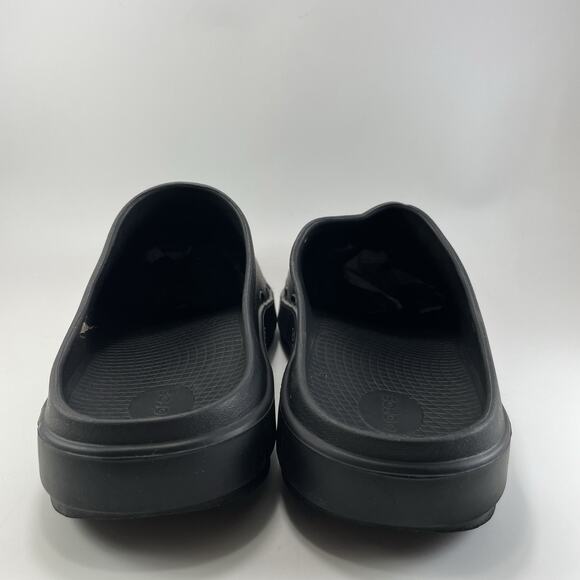Oofos Ooclog Oocloog Recovery Mule Mens Size 13 Black Comfort Slip On Womens 15 main image 5